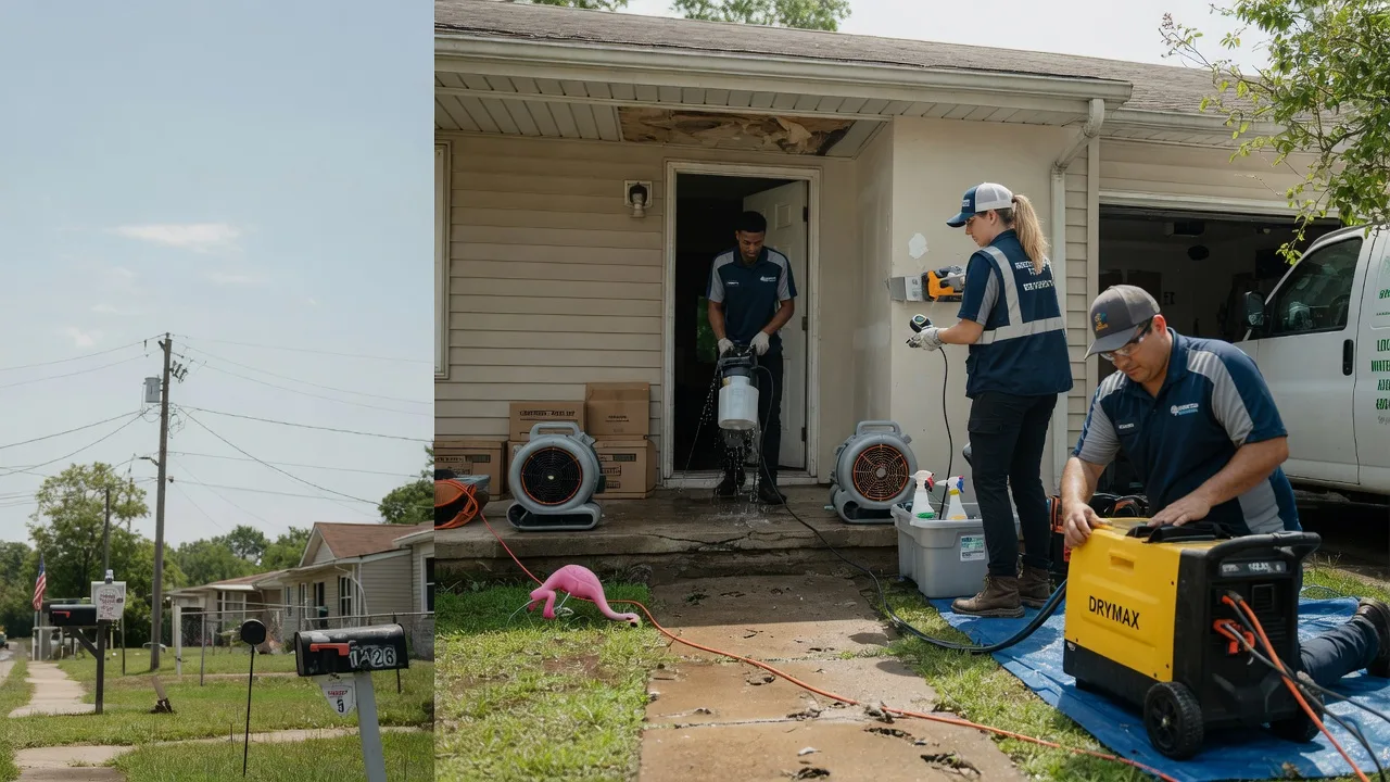 Storm Damage Water Removal in Hubbard, OH near me
